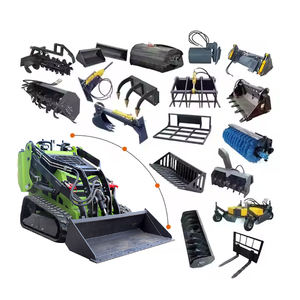 Гидравлический мини-гусеничный погрузчик, фронтальный погрузчик, 500 кг, насадки, лидер продаж, бесплатная доставка, сердечник двигателя - Product Image 1