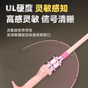 Macaron Muzzle Fishing Rod Lure Set Pink Spinning Reel Freshwater Fishing Rod - Product Image 5