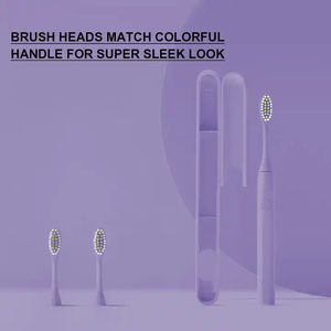 Spazzolino Elettrico Sonico Portatile con Vibrazione e Setole Morbide per Sbiancamento Denti, Alimentato a Batterie AAA - Product Image 4