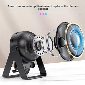 Nouveau 2025 – Mini Subwoofer 5.3 avec Éclairage LED Couleur et Détection de Lumière, Son 360° °   Support de téléphone de bureau rotatif à piles - Product Image 2