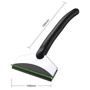 ที่ขูดน้ำแข็งและหิมะสำหรับรถยนต์ ไม่ทำลายกระจก ของใช้จำเป็นในฤดูหนาว ขนาด 25x14 ซม. ผลิตจาก ABS, สแตนเลส และ TRP - Product Image 4