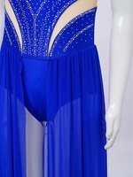 Disfraz de Baile de Escenario para Niños, Ropa de Actuación para Niñas, Ropa de Baile de Salón Moderno, Vestidos de Baile Lírico Contemporáneo, 6 a 16 Años