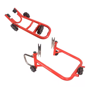Set di cavalletto anteriore e posteriore per <span class=keywords><strong>moto</strong></span> <span class=keywords><strong>cavalletti</strong></span> mobili a 360 °, supporto mobile anteriore per <span class=keywords><strong>moto</strong></span> resistente - Product Image 1
