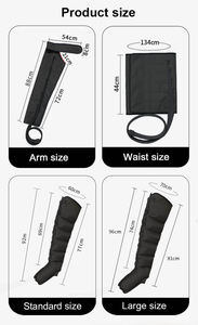 Air Compression <b>Massage</b> Therapy Bag Leg <b>Arm</b> Back Hip Waist Rehabilitation Physiotherapy Device - Product Image 2