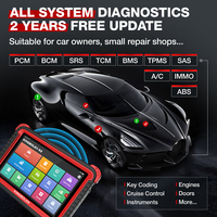 KINGBOLEN K8 Lector de Códigos de Diagnóstico OBD2 Profesional para Automóviles con Funciones TPMS, Memoria de 2G+64G, Ajuste Universal
