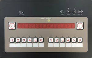 Restaurante cocina resistente más nuevo doble cilindro y 3 tanques freidora abierta freidora <span class=keywords><strong>de</strong></span> gas - Product Image 3