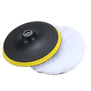 Black Waffle Foam Polishing Pad Auto Car Detailing Sponge Buffing Wheel Polishing Wheel Machine Steel Customized OEM Accepted