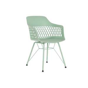 Chaise en métal PP 57x57x80:5 Vert - Product Image 4