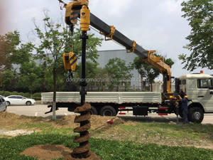 สว่านเจาะดินไฮดรอลิกแรงบิดสูง KINGER สำหรับปลูกต้นไม้ เจาะรูเสาไฟฟ้าโซลาร์เซลล์ ใช้กับรถขุด - Product Image 6