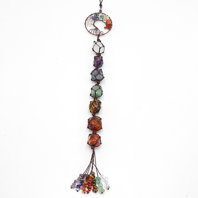 Arbre rond couleur bronze