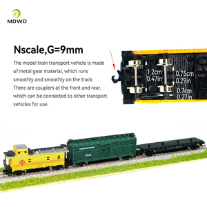 Modelo a <span class=keywords><strong>Escala</strong></span> 1/160 de Vehículo de Transporte de Guardias, Modelo de Tren, Escena de Mesa de Arena, Adorno de Modelo - Product Image 3