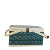 Panier pliant en bambou tressé pour l'emballage de Zongzi, de gâteaux de lune et de crabes - Boîte cadeau à thème chinois pour mariages et célébrations