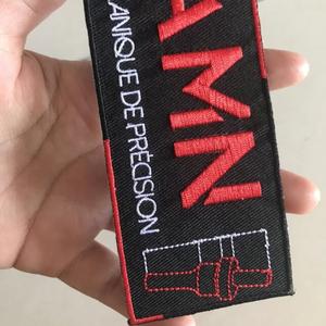 Bulk Product Woven 3D Custom Badges <b>Embroidery</b> Patches with Resin and Rhinestones for Clothing - Product Image 2