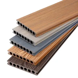 Tercel 140*23Mm Antislip Formaldehyde-Vrije Wpc Plastic Decking Co-Extrusie Composiet Buitentrappen