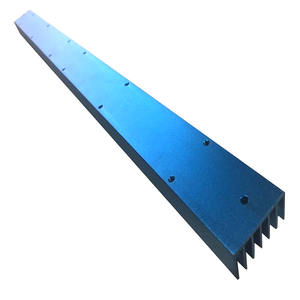 Perfil de Extrusão de Alumínio Personalizado de Tamanho Longo para Dissipadores de Calor LED 6063 T5 para Serviços de Corte, Dobra, Soldagem e Perfuração de Paredes de Vidro - Product Image 6