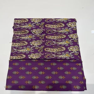 Tela india para prendas de vestir, 100% algodón, multicolor, con estampado floral a mano y serigrafía, precio al por mayor, diseño hermoso - Product Image 1