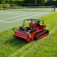 Tondeuse robot RC de haute qualité, moteur diesel 13 CV, autopropulsée, tout-terrain, zéro-turn, pour la tonte sur pentes raides