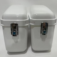 Boîtes à bagages de moto Pièces de moto Boîte latérale de selle arrière pour Harley
