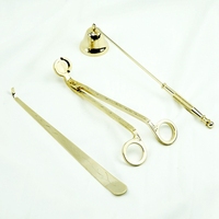 Kit de soins pour ciseaux, accessoires personnalisés, coupe-bougie noire, slim