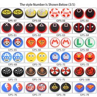 Housse de manette en silicone personnalisée pour manette PS4 PS5 Xbox One poignées de manette analogiques