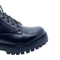 Sepatu bot kulit kualitas tinggi fashion gaya baru kustom profesional