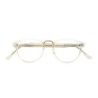 Montures optiques rondes en acétate à bordure complète, montures de lunettes personnalisées, montures OEM pour lunettes