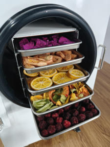 2025新しいホワイト10kgフリーズドライ6トレイミルクフリーズドライヤー食品家庭用凍結剤 - Product Image 3