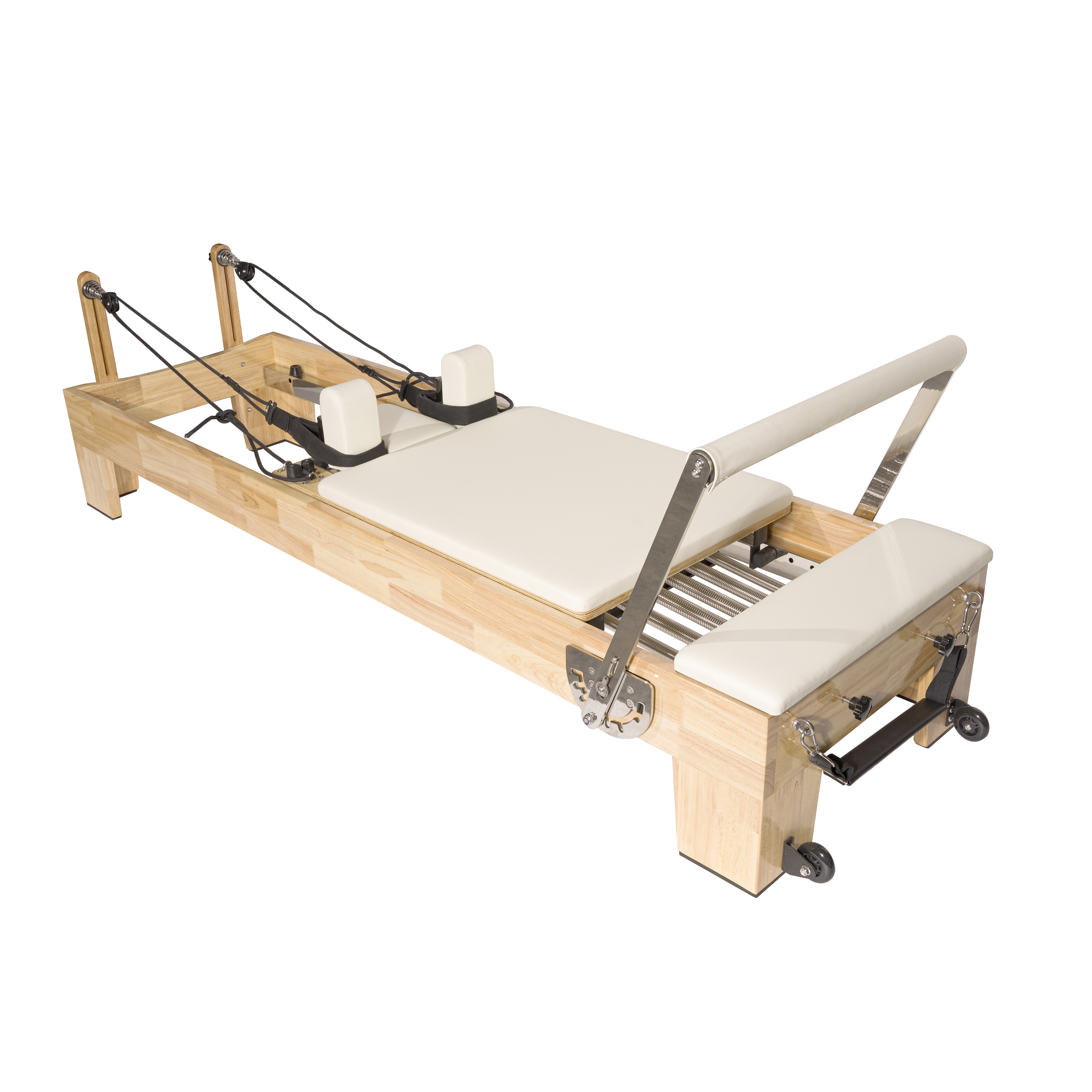 Professional Wood Pilates Reformer Set –
