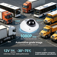 Caméra de cabine à vision nocturne infrarouge 0,01 Lux avec exposition automatique pour la surveillance des passagers en éclairage variable OEM ODM
