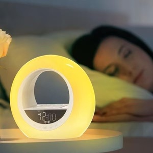 Sveglia con Luce Solare Boyid, Orologio con Rumore Bianco per Dormire, Alimentato USB, LED, a Forma di <span class=keywords><strong>Pianeta</strong></span>, per Camera da Letto - Product Image 2