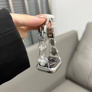 สายนาฬิกาสำหรับเปลี่ยน3D อัลลอยไทเทเนียมประกายเพชรหรูหราขนาด38/40/41/42/44/45/49มม. สำหรับสายรัด iWatch 7 6 5 - Product Image 5