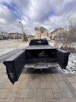 Couverture de benne Dodge Ram Bakflip Heavy Duty à 4 plis, modèle Silverado avec Rambox, aluminium rigide pliable pour camionnette, couvercle à 4 plis