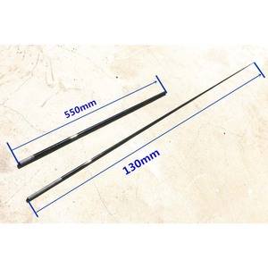 FISHGANG – canne à pêche vierge 1.8m 1.5 sections <span class=keywords><strong>section</strong></span> de pointe en carbone solide grand jeu slow jigging canne à pêche en carbone vierge - Product Image 3