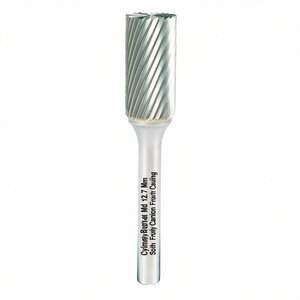 Fresa Rotativa Cilíndrica de Carburo Sólido de 12.7 mm con Dientes Delanteros para Fresado de Precisión - Product Image 2