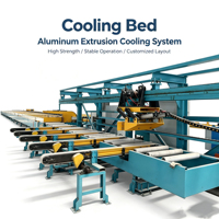 Table de refroidissement par extrusion de qualité industrielle avec contrôle PLC intelligent pour la manipulation de composants aérospatiaux