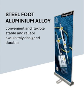 <span class=keywords><strong>Dual</strong></span>-mặt trong nhà nhôm di động cầm tay có thể thu vào đứng <span class=keywords><strong>Roll</strong></span>-<span class=keywords><strong>up</strong></span> biểu ngữ hiển thị cho quảng cáo trong nhà - Product Image 2