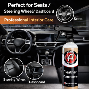 Acondicionador de Cuero en Aerosol para Interiores de Auto (473ml), Restaura, Protege y Mejora el Acabado del Cuero - Product Image 4