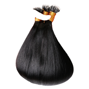 Extensiones de Cabello Humano de Lujo, de 12-30 Pulgadas, Doble Trama, con Punta Nano y Queratina, Cabello Remy Indio Liso Rubio, 100% Alineado con la Cutícula, Micro-Link - Product Image 1
