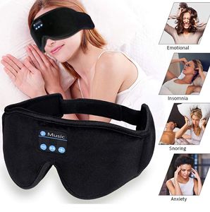 Masque de sommeil 5.4 avec écouteurs sans fil intégrés, design 3D, protection oculaire intelligente et blocage de la lumière (ajustement personnalisé) - Product Image 1