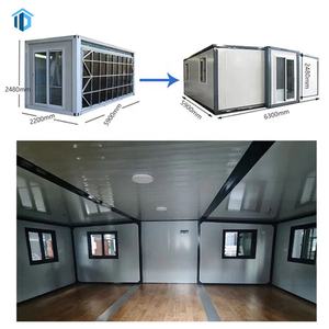 El más nuevo diseño de 200 pies cuadrados, contenedor prefabricado plegable, casa prefabricada de acero expandible personalizable para espacios pequeños - Product Image 3