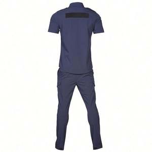 Diseño de China, Nueva Ropa de Seguridad Azul Marino, Uniformes Formales, Conjunto de Guardia, Disfraces, Uniformes de Seguridad, Top y Pantalones - Product Image 5