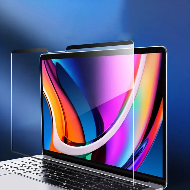 ATB Tempered Glass Magnetic Laptop Privacy Filter Anti-Spy Ultra-Thin Screen Protector for Macbook Pro 14 Inch