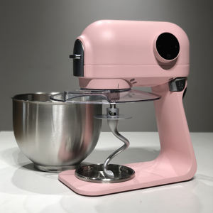 粉色立架搅拌机厨房面团搅拌机家用电器1000w-1500w厨房机