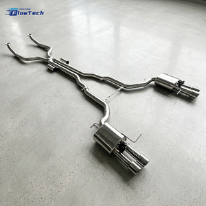 ระบบท่อไอเสีย Catback คุณภาพสูงสำหรับ BMW 650 650i Alpina B6 F06 F12 F13 N63 4.0L V8 304 สแตนเลส ดีไซน์แบบยึดติดโดยตรง - Product Image 4