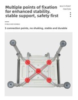 Chaise de douche pour personnes âgées, fauteuil pour femmes enceintes, hauteur réglable, en alliage d'aluminium, antidérapant, aides à la réadaptation et à la thérapie