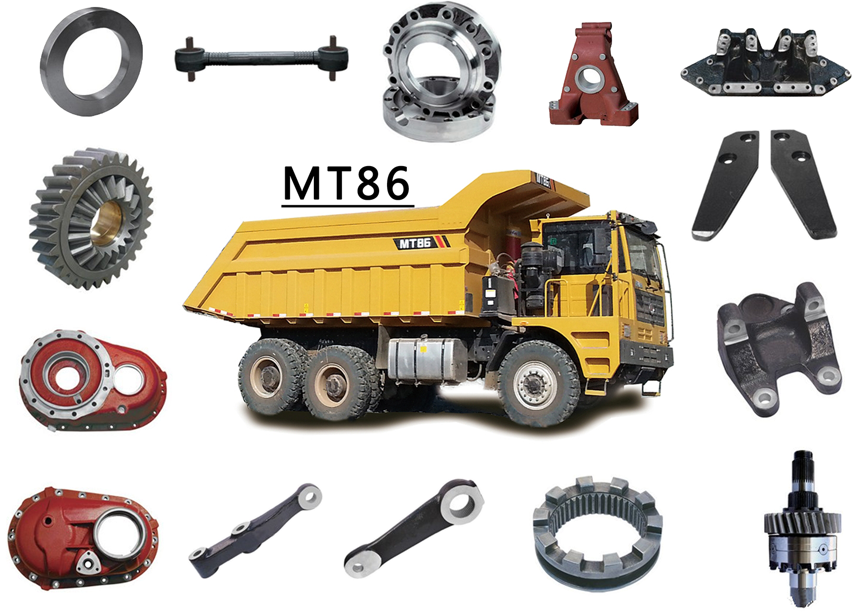 mocot出品 LGMG MT60 MT86 MT86H MT95 MT95H Mining Dump Truck Parts