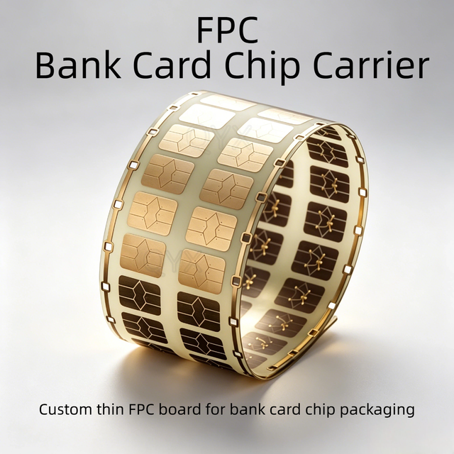 Factory Custom Ultra Thin 1-4 Layer FPC Board Banking Security Chip Anti-Corrosion OSP Surface Financial Payment ICard Flexible
