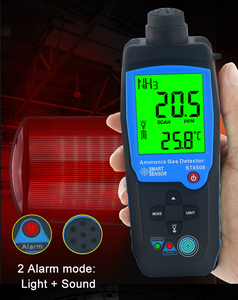 SMART SENSOR ST8500 เครื่องตรวจจับก๊าซแอมโมเนียแบบดิจิตอล เครื่องทดสอบก๊าซ NH3 สำหรับการเลี้ยงสัตว์ในฟาร์ม - Product Image 5