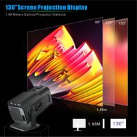 OEM HY320 MINI T950S 4K HD Android Smart WiFi 6 Home Cinema Home Short Focus Projector