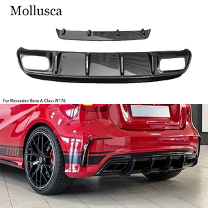 ลิ้นกันชนหลังคาร์บอนไฟเบอร์ทรง AMG สำหรับรถยนต์ A-Class W176 ปี 2013-2017 - Product Image 1